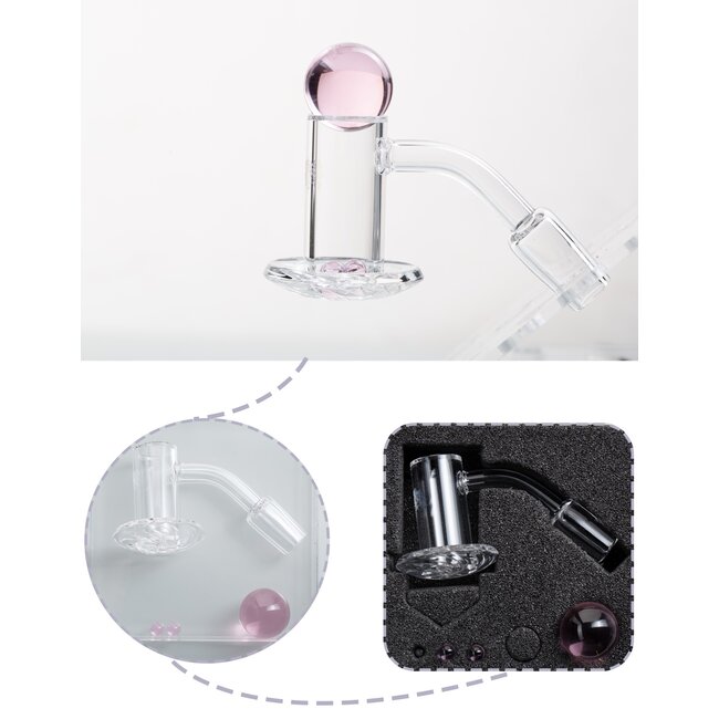 KAPOW 14MM MALE TREP BLENDER 90 DEGREE BANGER -CO85