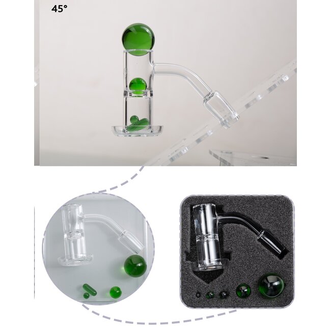 KAPOW 14MM MALE DOUBLE DECKER BLENDER  BANGER C090