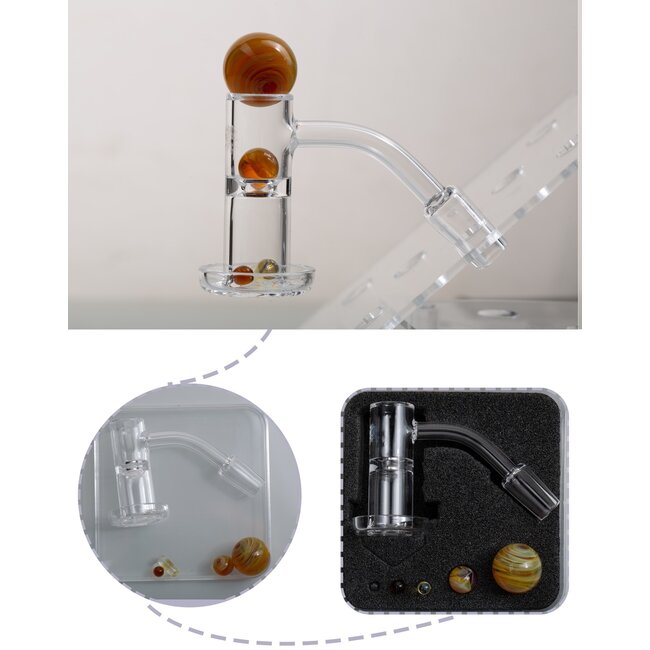 KAPOW 14MM MALE DOUBLE DECKER BLENDER  BANGER C090