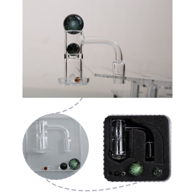 KAPOW 14MM MALE DOUBLE DECKER BLENDER  BANGER C090