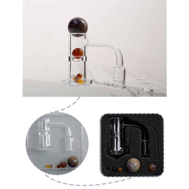 KAPOW 14MM MALE DOUBLE DECKER BLENDER  BANGER C090