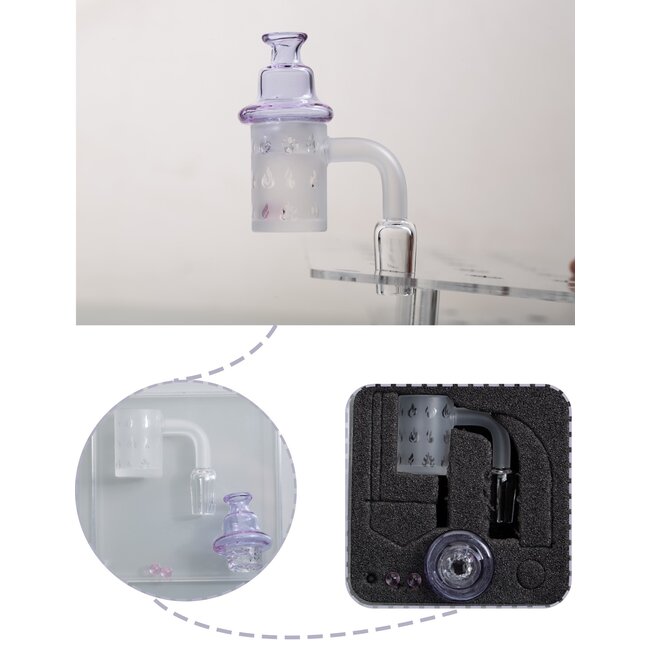 14MM MALE FLAME FLAT TOP  BANGER C034S-FI