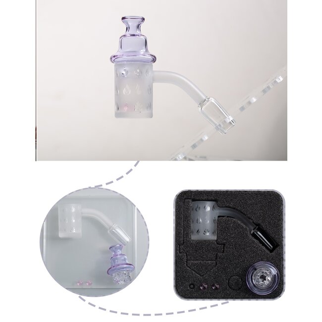 14MM MALE FLAME FLAT TOP  BANGER C034S-FI