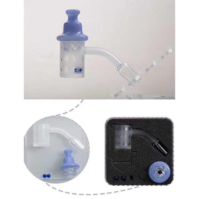 14MM MALE FLAME FLAT TOP  BANGER C034S-FI