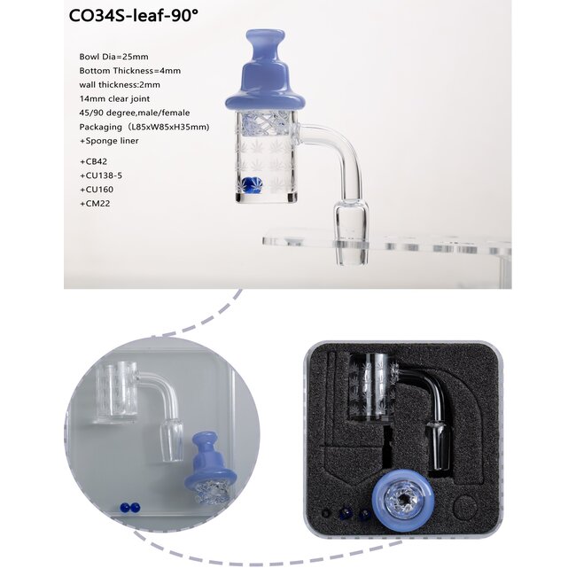 14MM MALE  LEAF BANGER CO34S