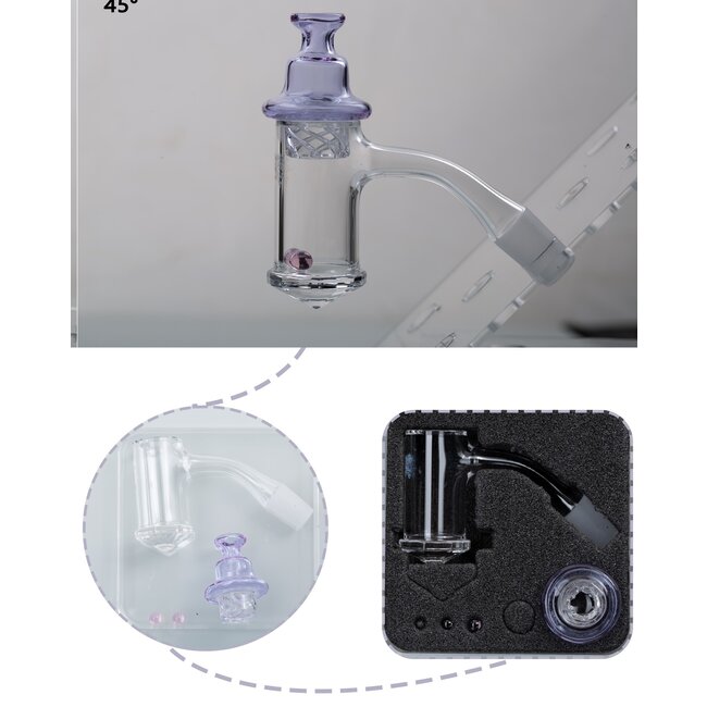 KAPOW 14MM MALE FULL WELD DIAMOND  BANGER CO101-2