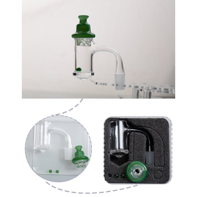 KAPOW 14MM MALE FULL WELD DIAMOND  BANGER CO101-2