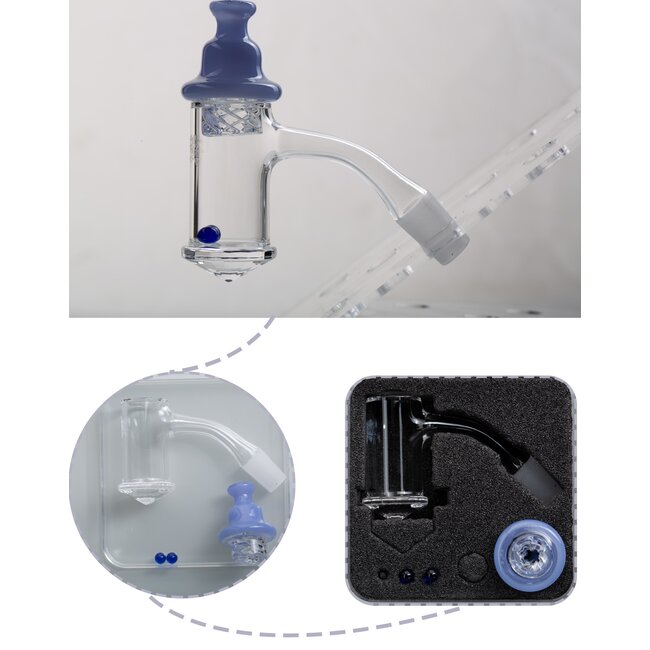 KAPOW 14MM MALE FULL WELD DIAMOND  BANGER CO101-2