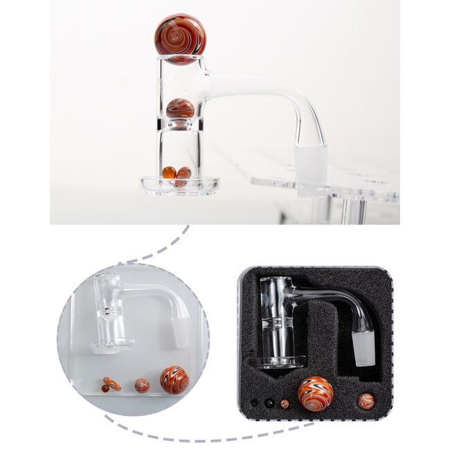 KAPOW 14MM MALE DOUBLE DECKER BANGER C090-2