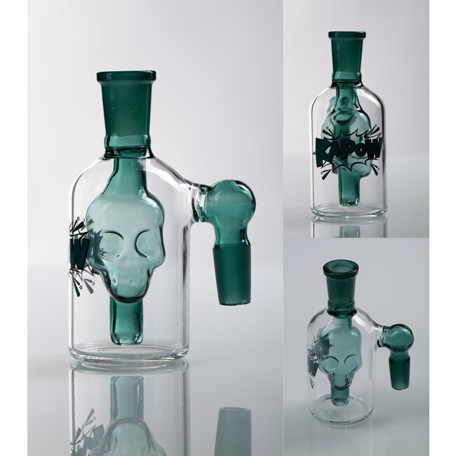 KAPOW 14MM SKULL 90  DEGREE ASH CATCHER CE47