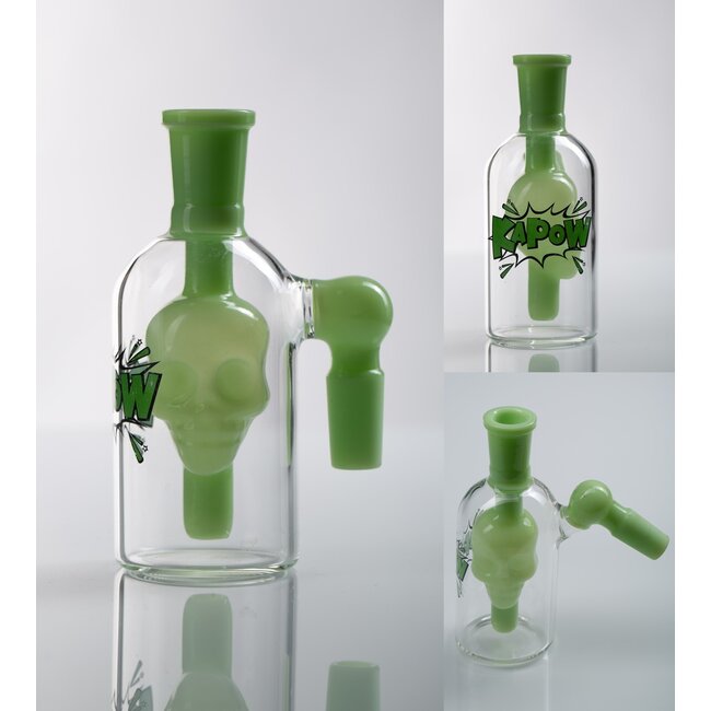 KAPOW 14MM SKULL 90  DEGREE ASH CATCHER CE47