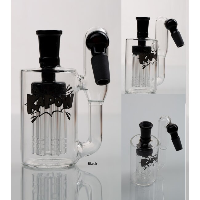 KAPOW 14MM 6 ARMS PERCOLATOR 45 DEGREE ASH CATCHER CE37