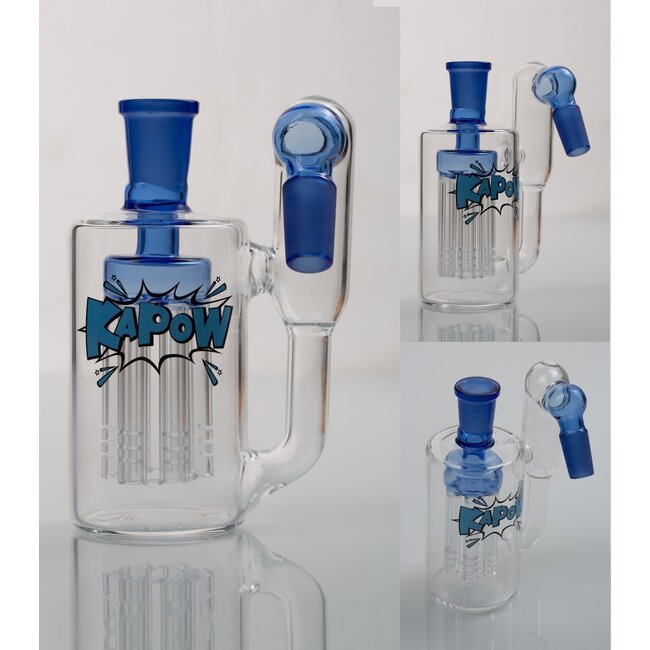 KAPOW 14MM 6 ARMS PERCOLATOR 45 DEGREE ASH CATCHER CE37