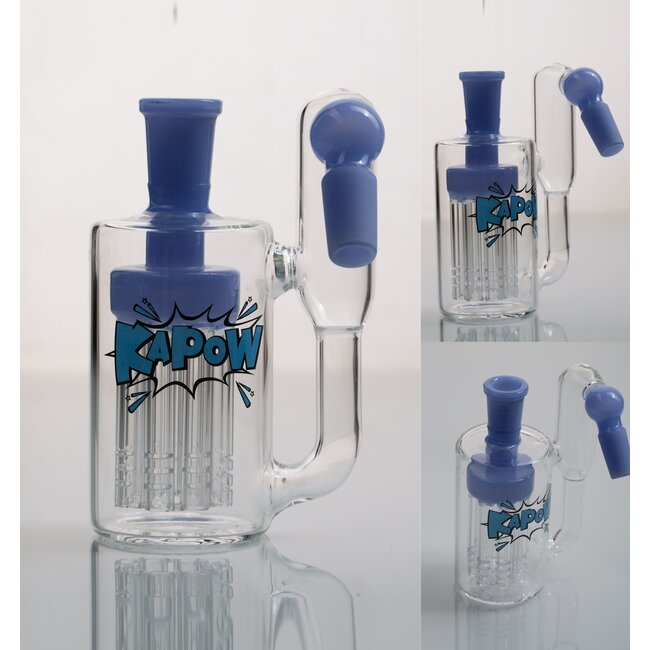 KAPOW 14MM  8 ARMS PERCOLATOR 45 DEGREE  ASH CATCHER CE37