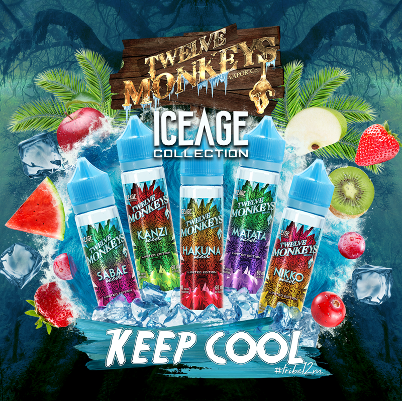 TWELVE MONKEYS ICE E-LIQUID 5