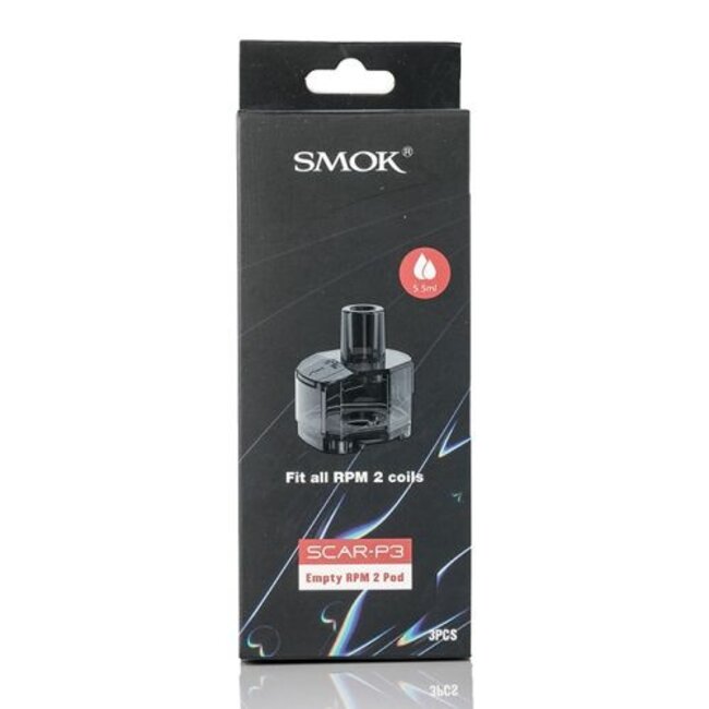 SMOK SMOK SCAR-P3 EMPTY  REPLACEMENT POD(3 PCS)
