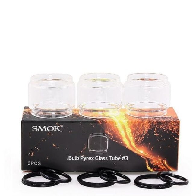 SMOK BULB PYREX REPLACEMENT GLASS TUBE #3 ( TFV8 X-Baby TANK)