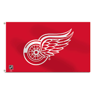 RED WINGS NHL FLAG