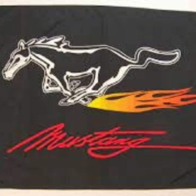 MUSTANG FLAG