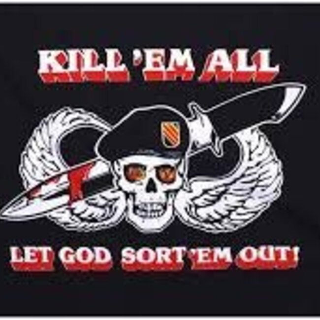 KILL'EM ALL FLAG