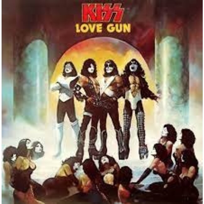 KISS LOVE GUN FLAG