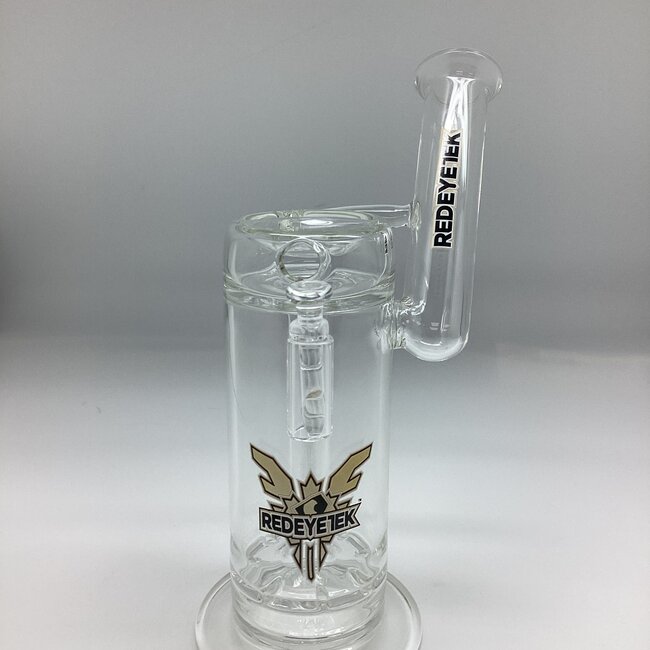 RED EYE TEK 10'' QUASAR CONCENTRATE SIDECAR BUBBLER WITH BULIT IN NAIL STAND& DAB DISH