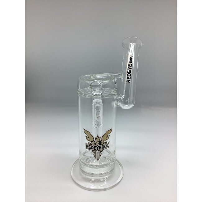 RED EYE TEK 10'' QUASAR CONCENTRATE SIDECAR BUBBLER WITH BULIT IN NAIL STAND& DAB DISH