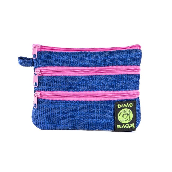 DIME BAGS DIME BAGS 8" ZIP LINE BLUE