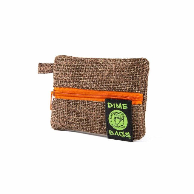 DIME BAGS DIME BAGS 6" ZIP LINE BROWN