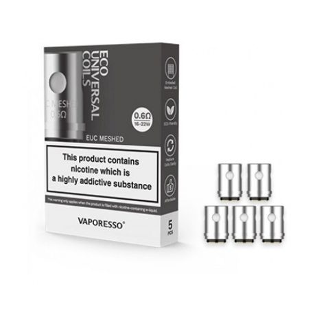 VAPORESSO EUC-ECO UNIVERSAL COIL(5 OF PACK) - Radical Vape Shop