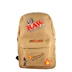 RAW RAW BURLAP SMELL PROOF BACKPACK