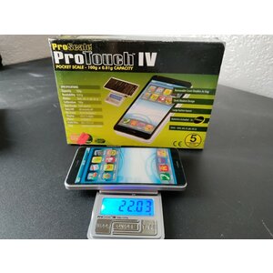 PRO SCALE DOUBLE DIGIT PRO SCALE PROTOUCH IV 100G