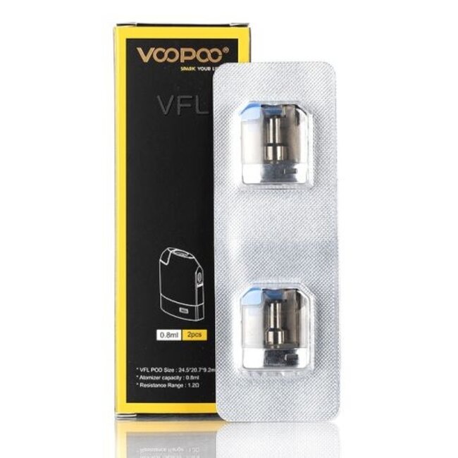 VOOPOO VOOPOO VFL  1.2OHM REPLACEMENT POD(4 PCS)