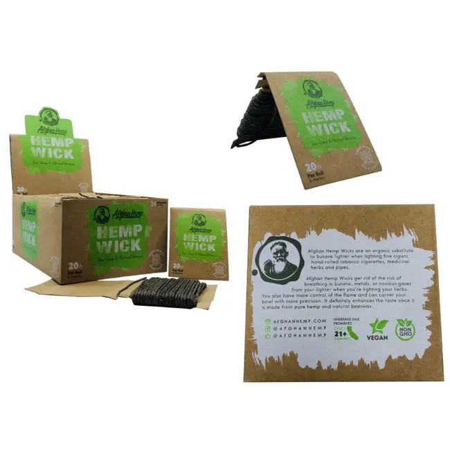 AFGHAN AFGHAN HEMP WICK