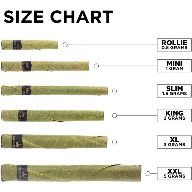 KING KING PALM HAND ROLLED LEAF