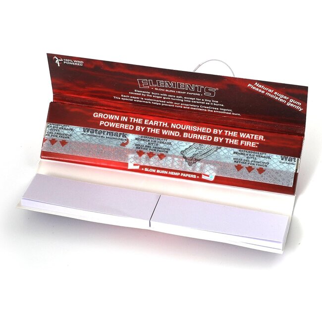 ELEMENTS ELEMENTS CONNOISSEUR PAPER  WITH TIPS RED