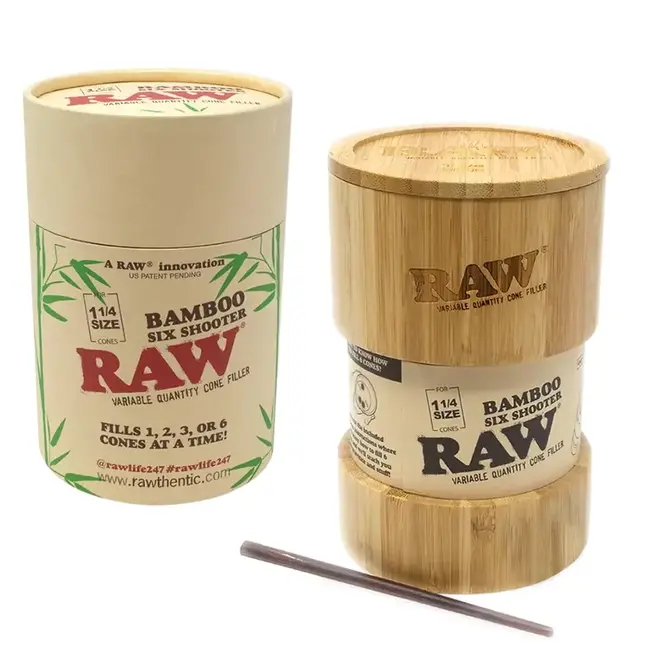 RAW RAW BAMBOO SIX SHOOTER