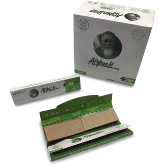 AFGHAN AFGHAN HEMP ROLLING PAPER KING SIZE WITH TIPS