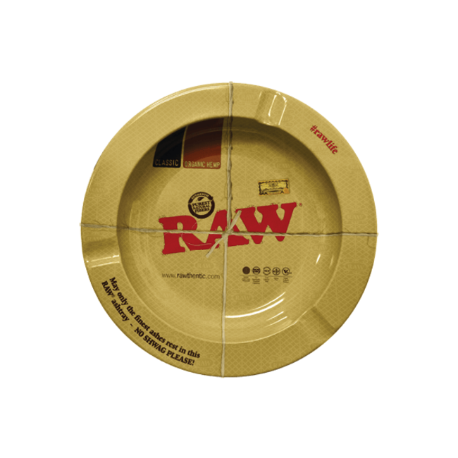 RAW RAW METAL MAGNETIC ASHTRAY
