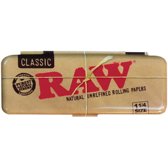 RAW RAW CLASSIC  METAL PAPER CASE 1¼