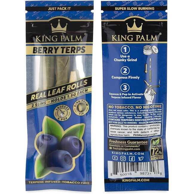 KING PALM KING PALM MINI LEAF ROLLS