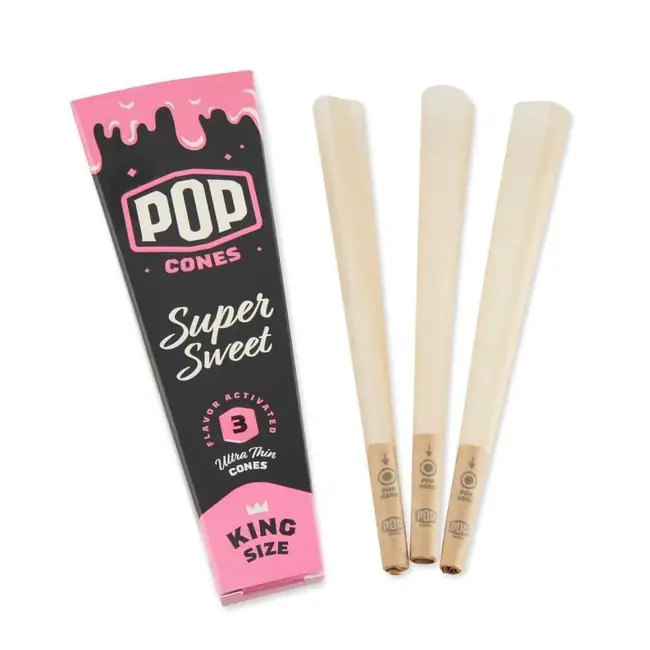 POP POP PRE-ROLLED CONE KS(3 PACK)