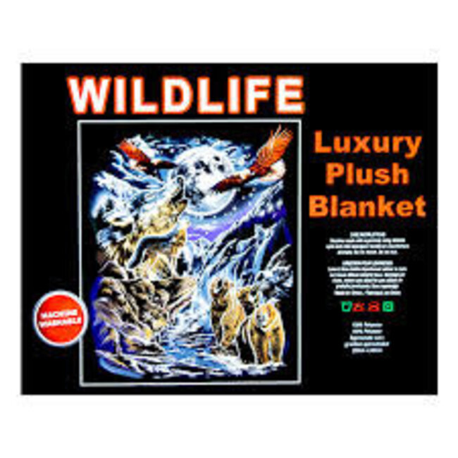 WILDLIFE LUXURY BLANKET QUEEN