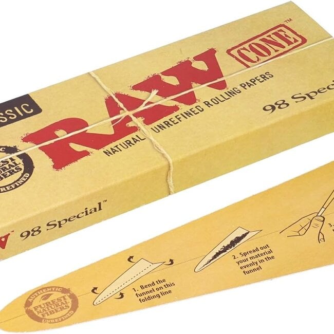 RAW RAW CLASSIC 98 SPECIAL CONE 12 PACK