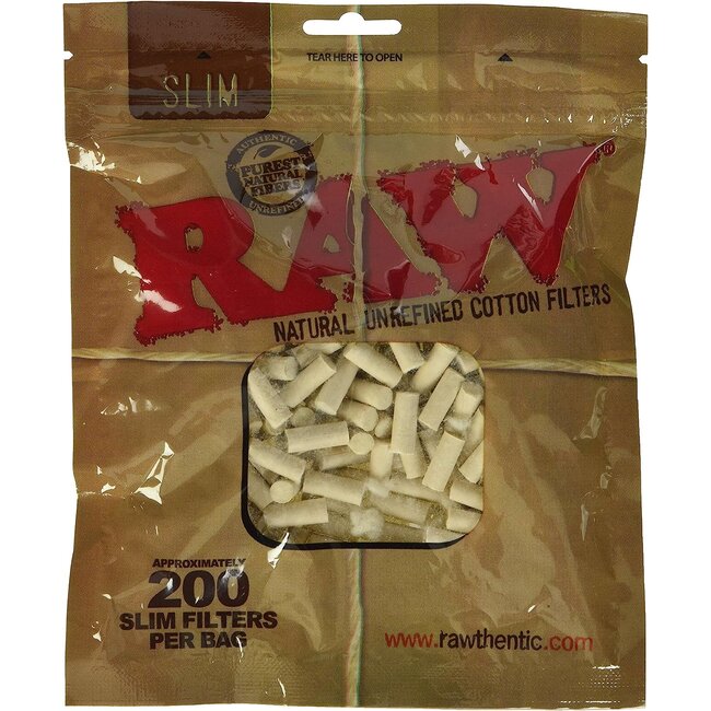 RAW RAW NATURAL UNREFINED COTTON FILTER