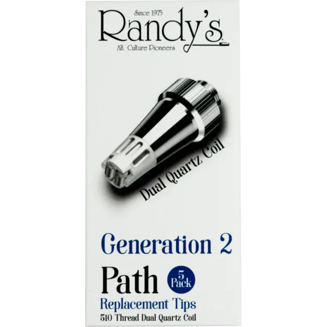 RANDY'S RANDY'S PATH GEN-1 DUAL  QUARTZ COIL(5 PCS)