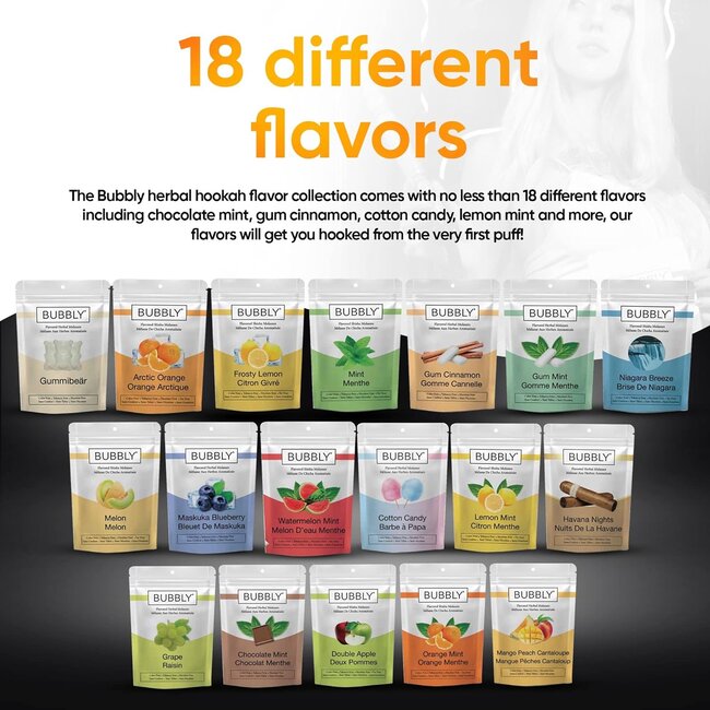 BUBBLY BUBBLY FLAVORED SHISHA MOLASSES