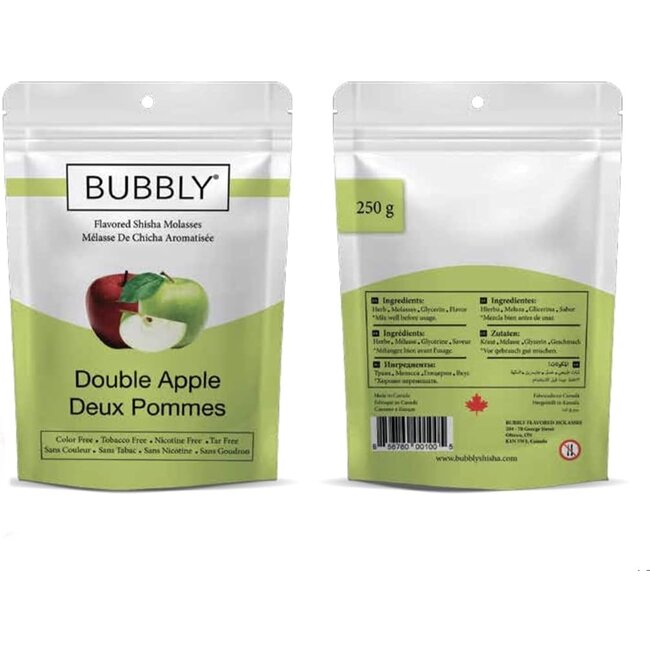 BUBBLY BUBBLY FLAVORED SHISHA MOLASSES