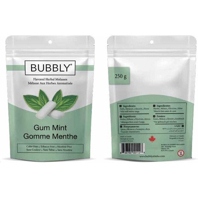 BUBBLY BUBBLY FLAVORED SHISHA MOLASSES