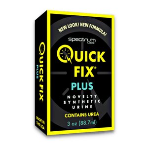 QUICK FIX Quickfix Plus 3oz Synthetic Urine.